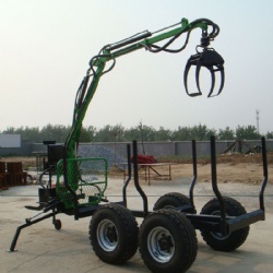 Log trailer with Grapple 6.0ton